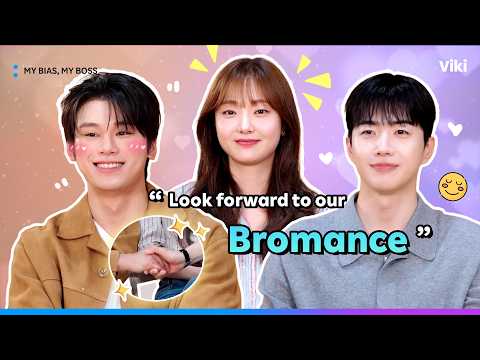 Exclusive Interview with the cast of “My Bias, My Boss” 🩵 | Watch Now on Viki!