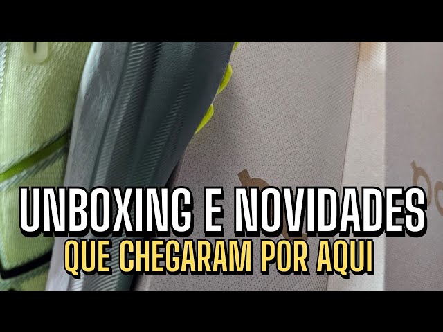 UNBOXING e NOVIDADES que chegaram por aqui