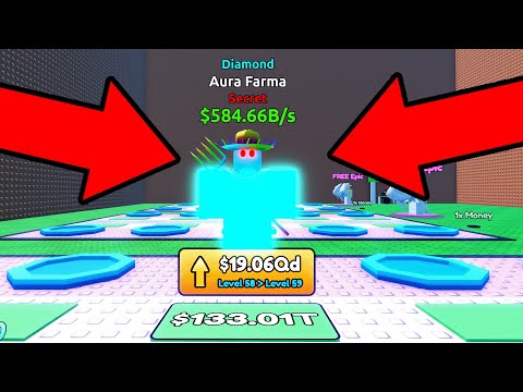 I GOT DIAMOND AURA FARMA and BROKE ESCAPE TSUNAMI FOR BRAINROTS...