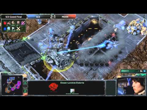 Ace vs. Moon - Starcraft 2 IEM 2011 Grand Final 4/5