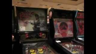 preview picture of video 'California Extreme 2012: Tour of the Pinball and Arcade Game Cabinets'