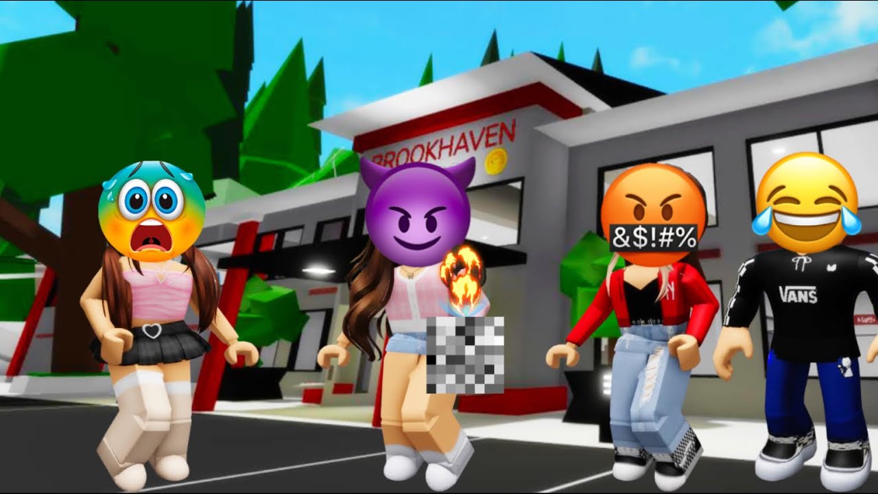 A menina debochada que se deu mal - História Roblox