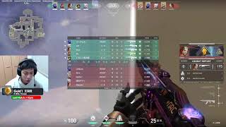 VALORANT　ヴァロラント　ゴールド1　やっとゴールドになったおじさん　いつもはTWITCHで配信してます