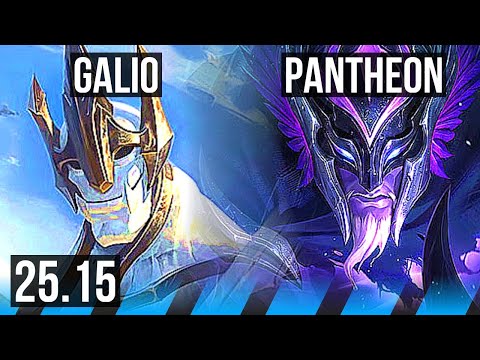 GALIO vs PANTHEON (MID) | 6/1/18 | KR Master | 25.15