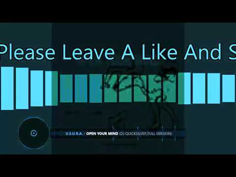 U.S.U.R.A open your mind🤔(90's Dj Quicksilver mix SpedUP25 Bpm Pitch Perfect) MAX IT👍😁