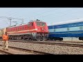 WAP 4 Charged Raxual Howrah Mithila Express Overtaking NMG Carrier Aggressively Trending