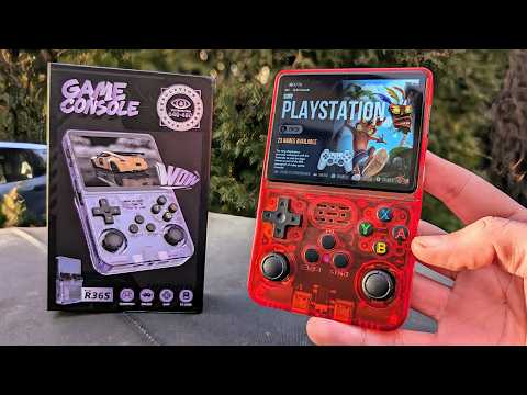 R36s Review & Gameplay - $25 Console that Plays GTA , PSP & PlayStation Games!