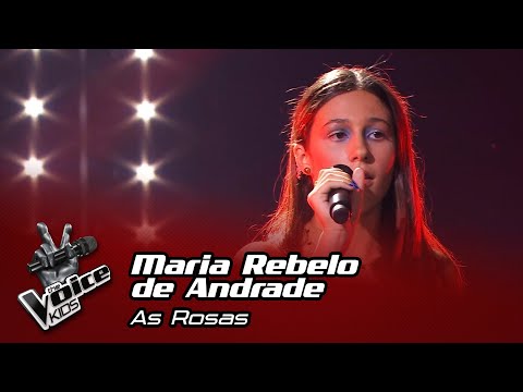 Maria Rebelo de Andrade sings "As Rosas" | 1st Live Show | The Voice Kids