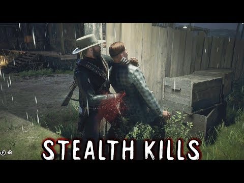 Red Dead Redemption 2: Stealth Gameplay - Bounty Hunting & Action Moments - Vol.5