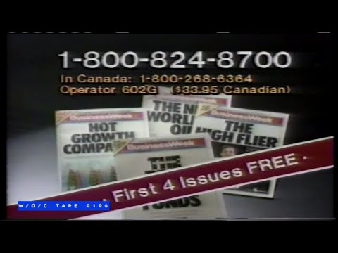 Business Week Subscription Commercial - 1986
