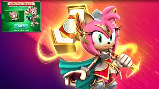 Sonic Forces Speed Battle - New Character PALADIN AMY New Event Knight of Hearts Gameplay