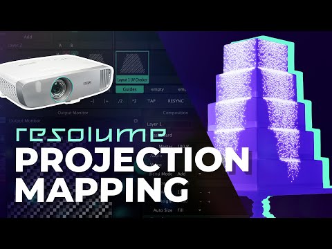 Resolume Arena 6 Tutorial | Learn Cake Mapping (2/6) Projection Mapping