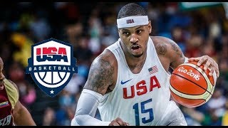 Carmelo Anthony Team USA Offensive Highlights (2016)