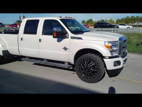 DUBSandTIRES.com 22 Inch Fuel Triton D581 Dually Rims Ford F-350 Dually Trucks 877-544-8473