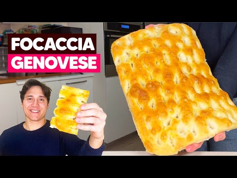 FOCACCIA GENOVESE: la RICETTA ORIGINALE con i segreti dello Chef Michele Ghedini!