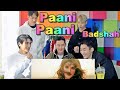 Reactions of Korean models completely obsessed with Indian mv💙Paani Paani😍 Seoul Fashion Week