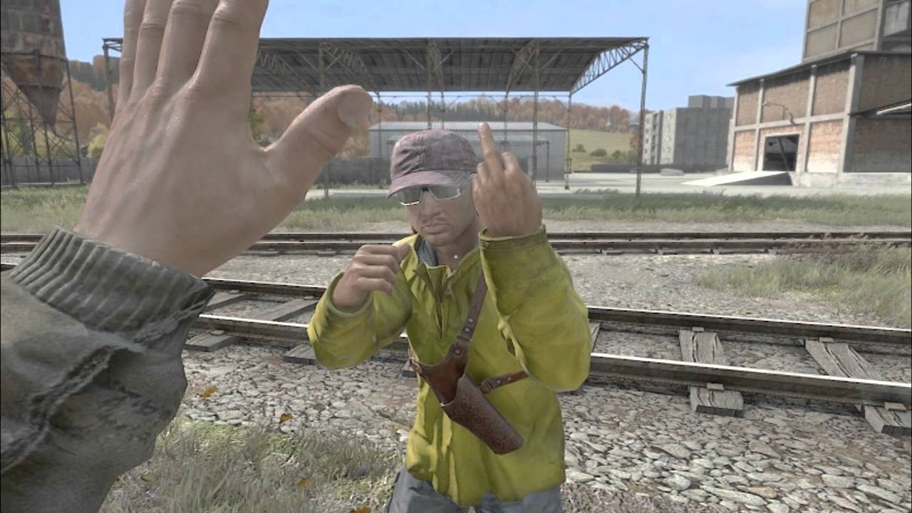 DayZ - Tried to high five a guy coming out of Grishino (THE REALITY) - YouTube