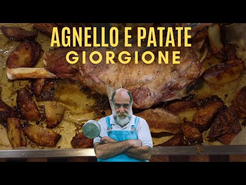 , title : 'COSCIO D'AGNELLO AL FORNO CON PATATE ARROSTO- Le ricette di Giorgione'