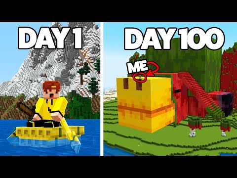 DylanHD - 100 Days in Minecraft... You Won't Believe What Happened!