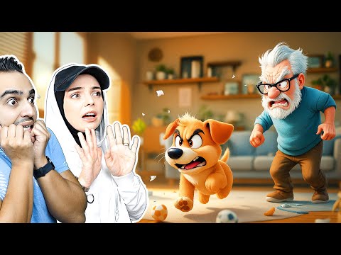 WHAT'S GOING ON IN THIS HOUSE! THE DOG AND THE GRANDFATHER ARE CRAZY! 😱🔥