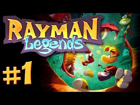 Rayman Legends Gameplay #1 - Let's Play Rayman Legends German