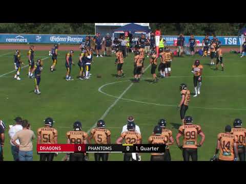GFL II Süd Gießen Golden Dragons vs Wiesbaden Phantoms