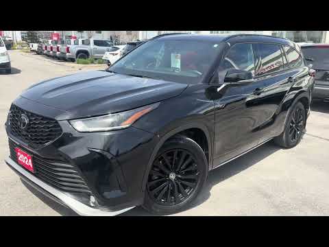 2024 Toyota Highlander XSE AWD in Black for sale at Stouffville Toyota in Whitchurch-Stouffville, ON