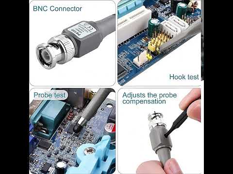 1pcs/2pcs P6100 BNC Oscilloscope Probe Kit 100MHz 1X 10X Mayitr