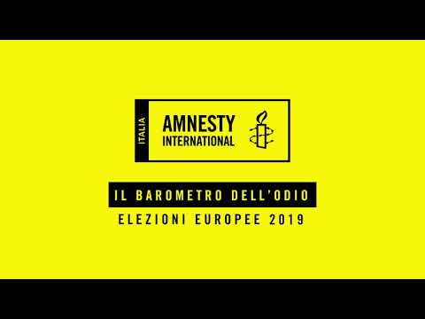 Barometro dell'odio 2019 - Elezioni europee
