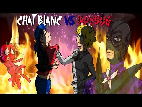 "ChatBlanc Vs Ladybug" Miraculous Ladybug Comic Dub Part 1