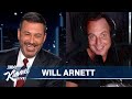 Will Arnett Saves the Day After Jason Bateman Bails on Jimmy Kimmel