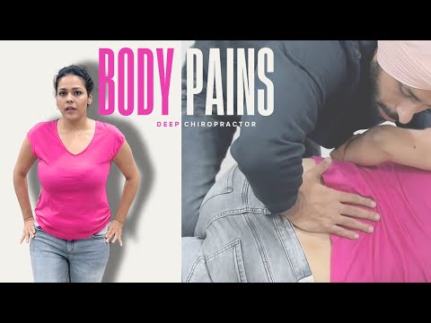 Body Pain Fixed For German Lady #deepchiropractor #chiropractic #treatmentinindia #punjab