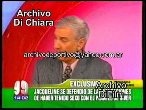 Jacqueline Dutra se defendio de haber estado con el plantel de River 2002 V-05016 - DiFilm
