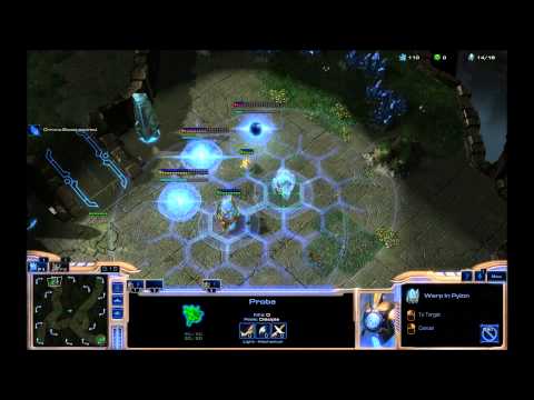 HOTS RUSH Protoss vs ELITE A.I. Protoss