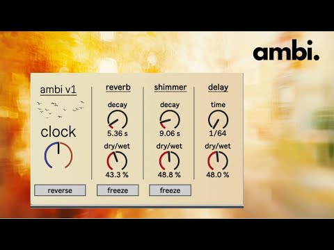 ambi - an ambient exploration plugin for Ableton Live