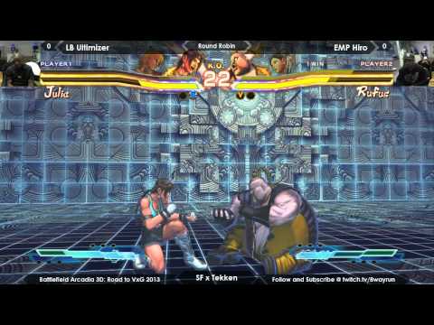 BFA3D #02   SFxTK RR   LB Ultimizer VS EMP Hiro