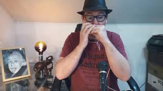 Doc Watson - Deep River Blues - Harmonica Cover