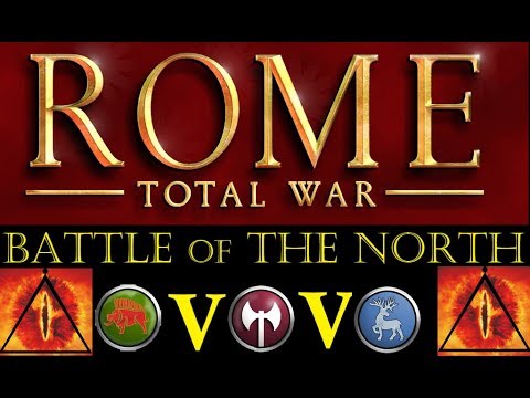 Rome TW: Battle of The North: A.I. Only Battle (Germans V Britons V Gauls)