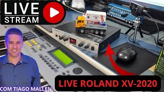 Video thumbnail for LIVE !!! ROLAND XV-2020 (MODULO QUE RESOLVE TUDO) COM TIAGO MALLEN #teclado  #tecladista #roland by Tiago Mallen