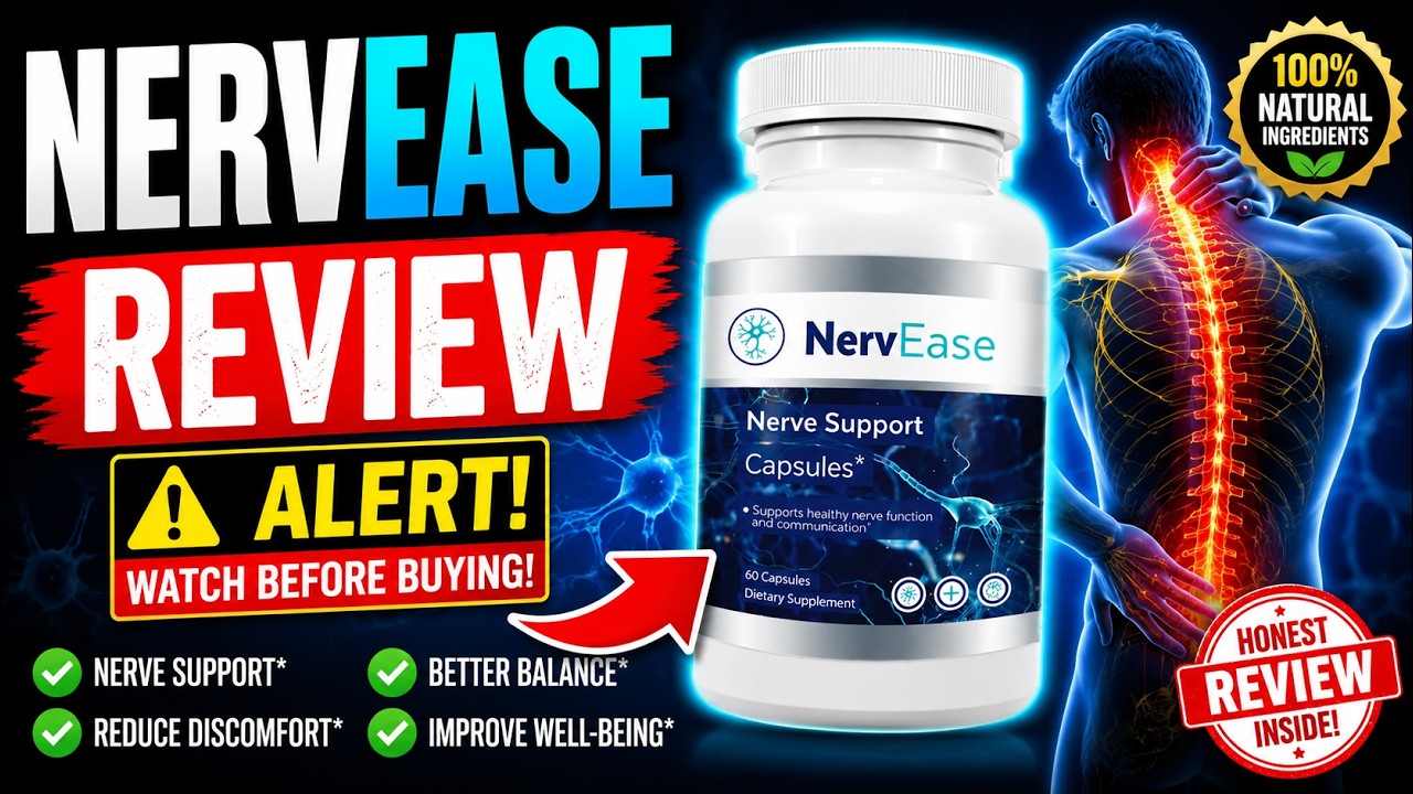 NERVEASE - NERVEASE REVIEW (❌ALERT✅) – NervEase Nerve Support – NervEase Amazon - NervEase Reviews