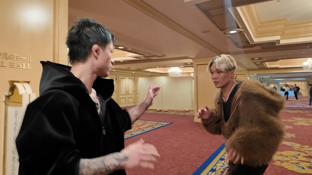 【放送事故】RIZIN記者会見の裏で対戦相手と殴り合いになった