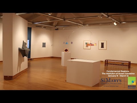 Fundamental Regions: The Math/Art of Susan Goldstine Video Walkthrough
