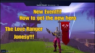 How To Get Love Ranger Jonesy In Save The World ฟร ว ด โอออนไลน - fortnite new event the love storm how to get the love ranger