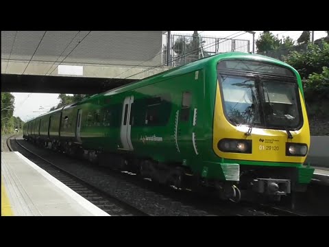 Irish Rail 29000 Class Commuter Train 29120 - Harmonstown Station, Dublin