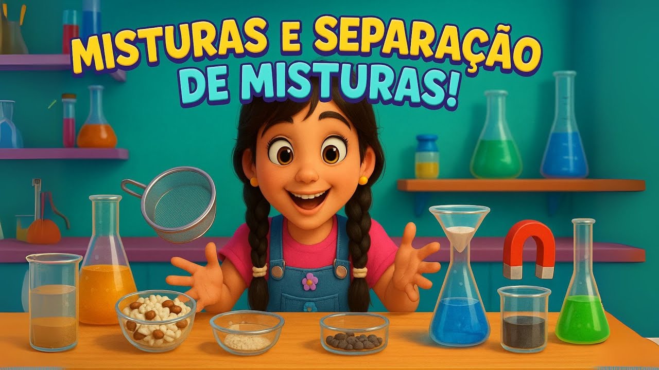 Misturas e separação de misturas - 4º ano