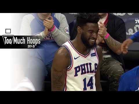 Norvel Pelle Full Highlights with Defense - 13 pts, 5 blocks, 6/7 fg in 12 minutes! 10.15.2019