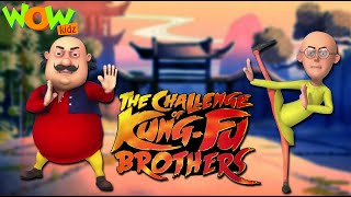 Motu Patlu New Movie | The Challenge of Kung Fu Brothers | Full Movie | Wow Kidz