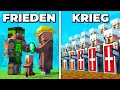 4 Teams Simulieren Einen VILLAGER KRIEG In MINECRAFT