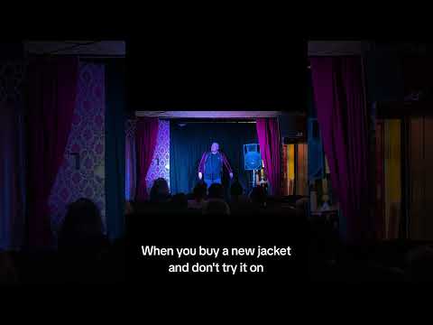 when you go on stage without trying on the coat #soloperformance #liveonstage #touringshow