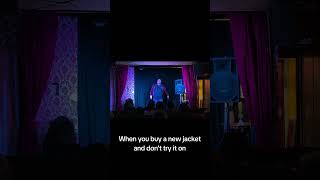 when you go on stage without trying on the coat #soloperformance #liveonstage #touringshow